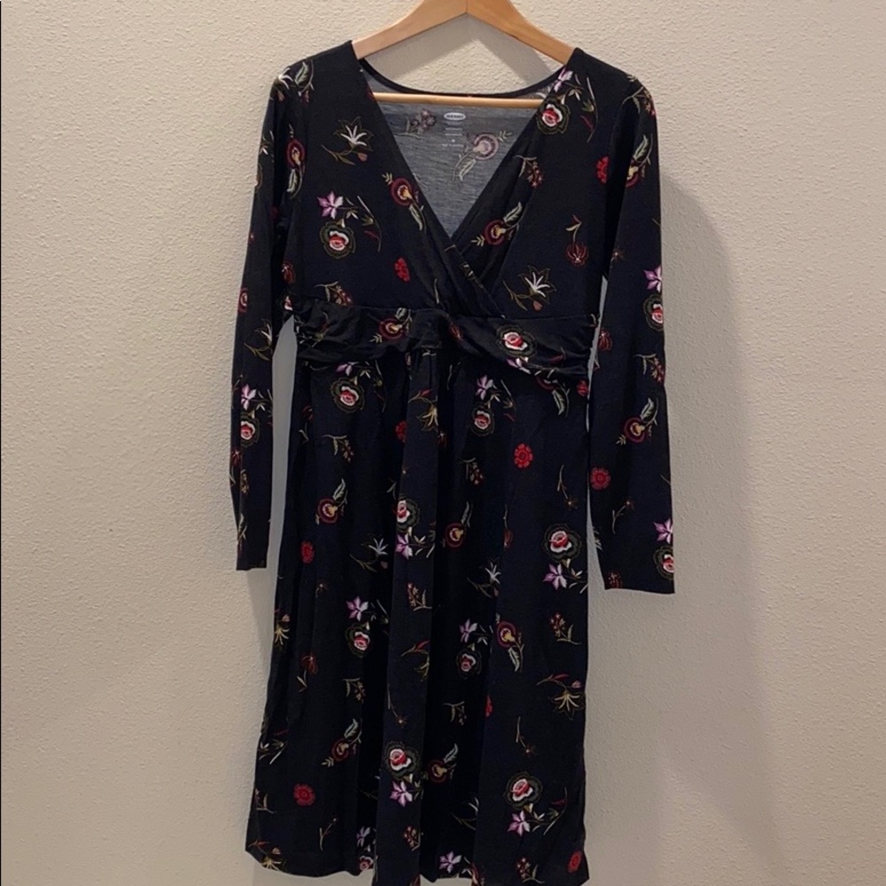 🛍2 for $22 Old Navy MATERNITY NURSING Cross-Front Dress M
